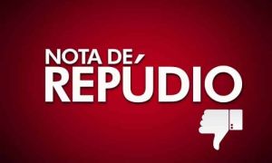 nota de repudio