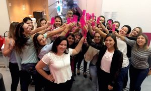 As alunas de Biomedicina Estética, da turma 15 de São Paulo, tiveram muito o que comemorar no último final semana, e um dos motivos foi a finalização da pós-graduação.