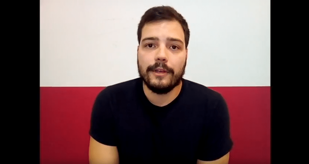Biomédico grava depoimento sobre as inúmeras possibilidades na pós-graduação em estética