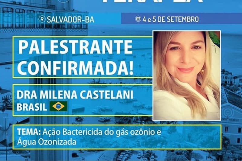 Dra. Milena Congresso Internacional de Ozonioterapia