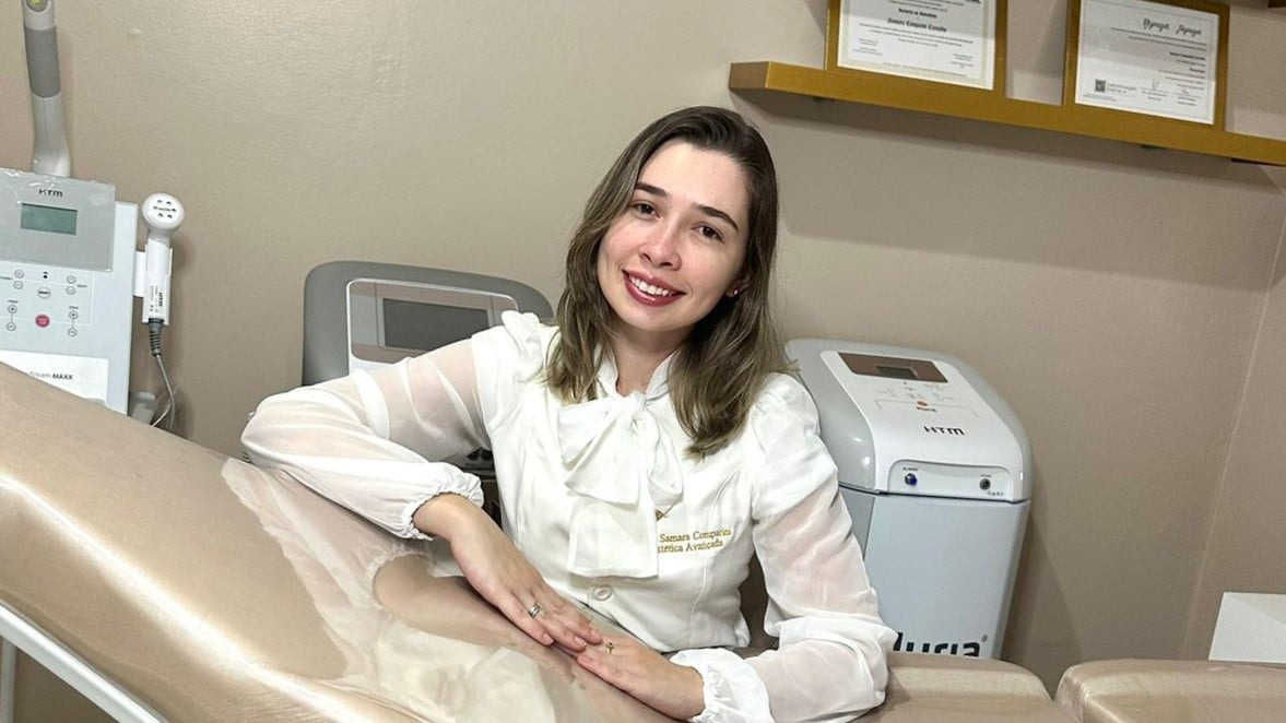 De manicure a biomédica esteta: conheça a trajetória de sucesso de Dra Samara Comparini